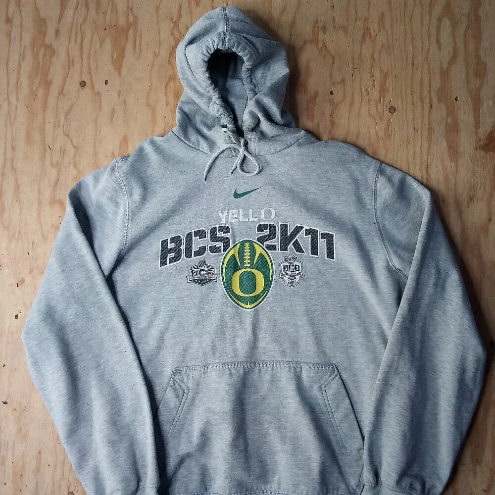 Nike Center Swoosh Oregon Ducks BCS 2011 Hoodie